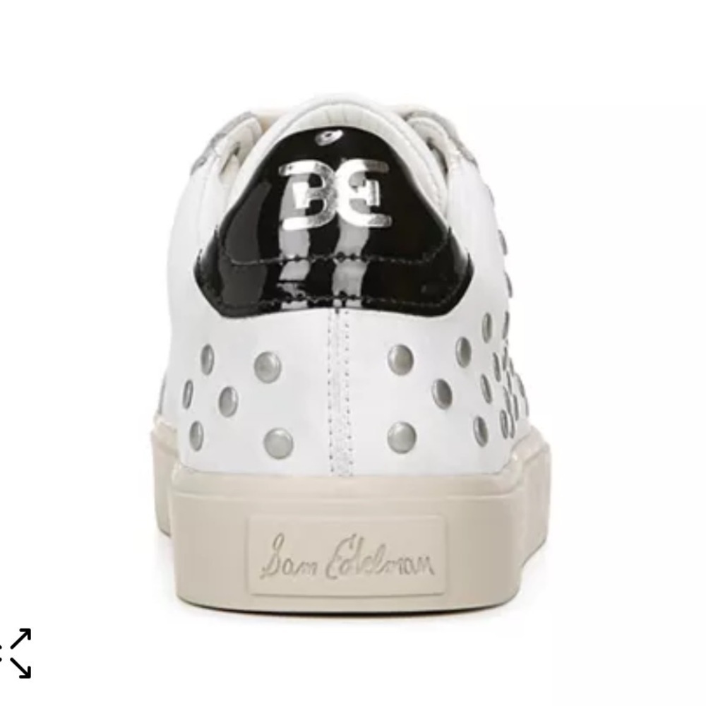Sam Edelman Women's Esme Embellished Sneakers size 8.5 LIKE NEW - Picture 3 of 5
